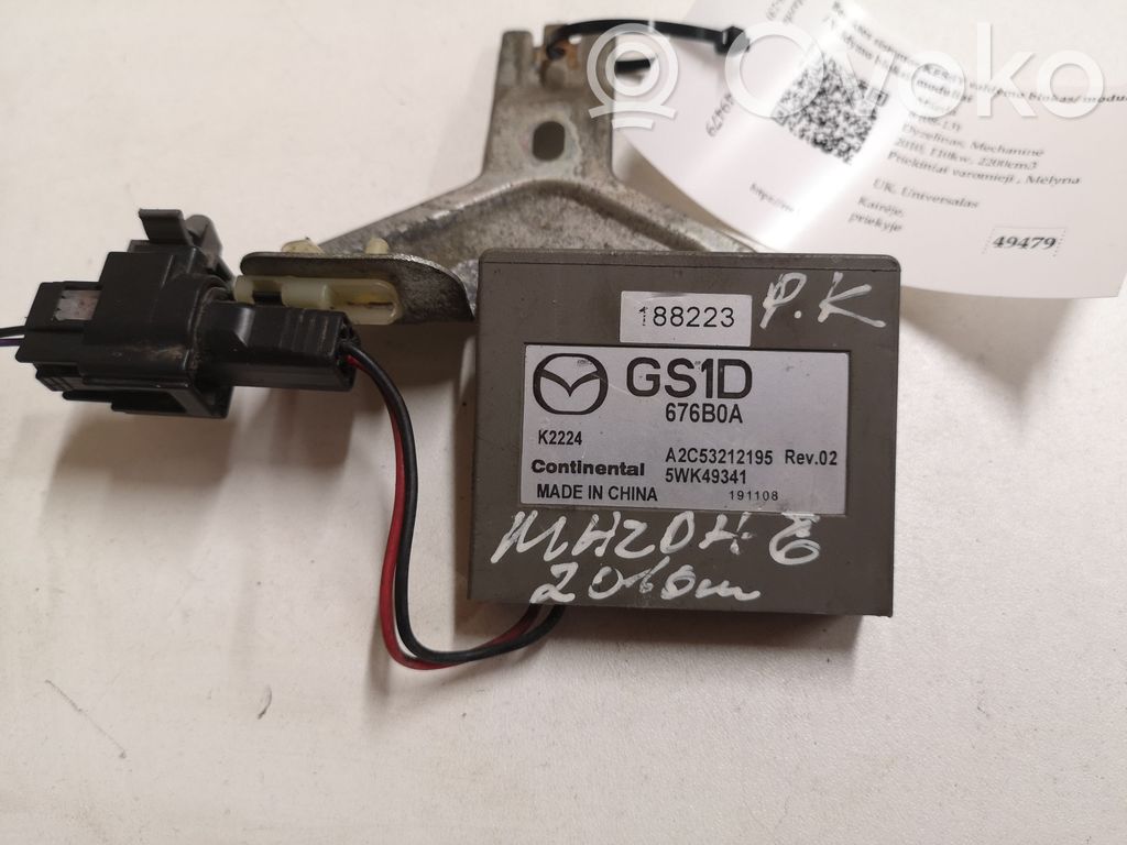 Keyless (KESSY) go control unit/module   GS1D676B0A,K2224,A2C53212195,5WK49341