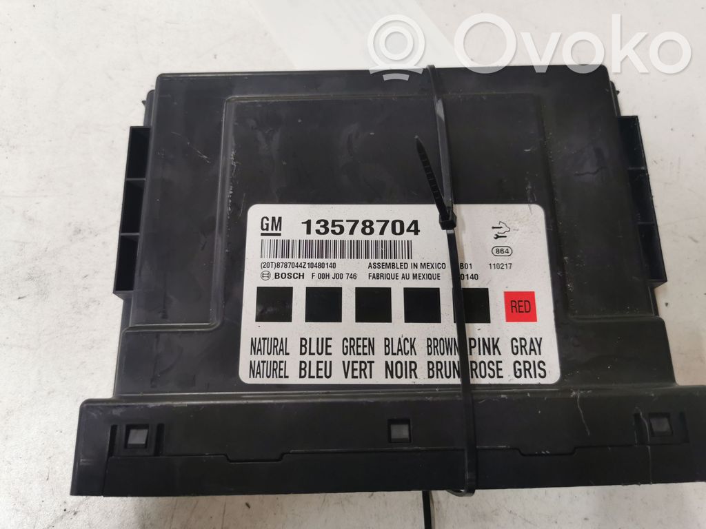 Opel Insignia A Comfort/convenience module 