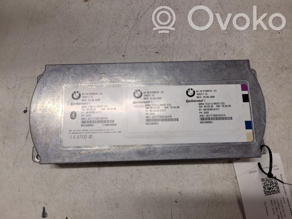 Unidad de control/módulo de bluetooth   8410919997601,16921115