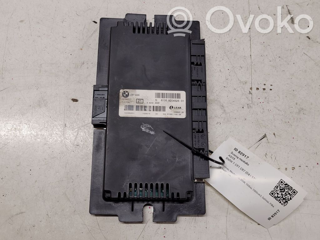 BMW 1 E81 E87 Light module LCM 