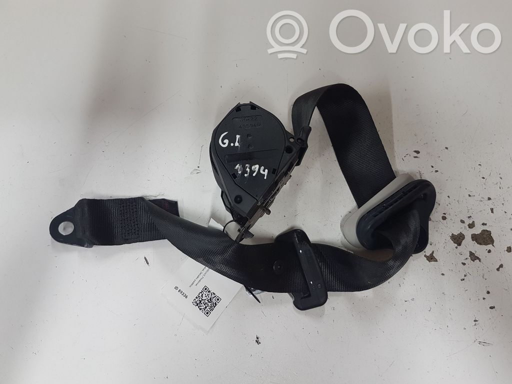 Citroen C3 Saugos diržas galinis 
