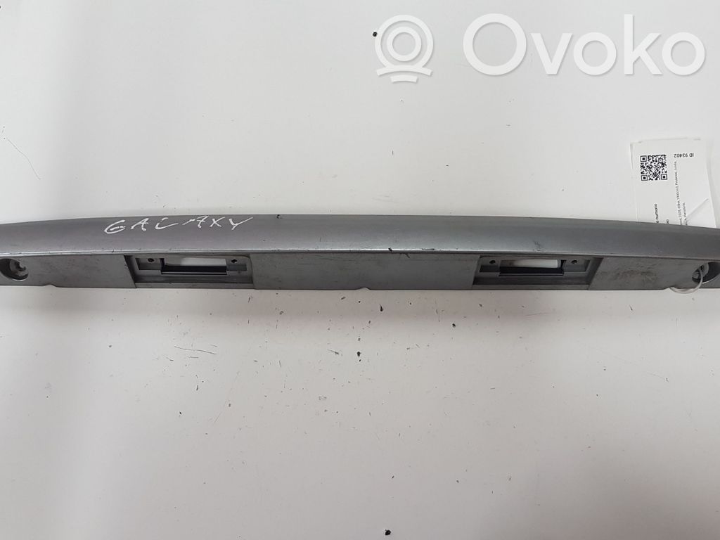 Ford Galaxy Trunk door license plate light bar 