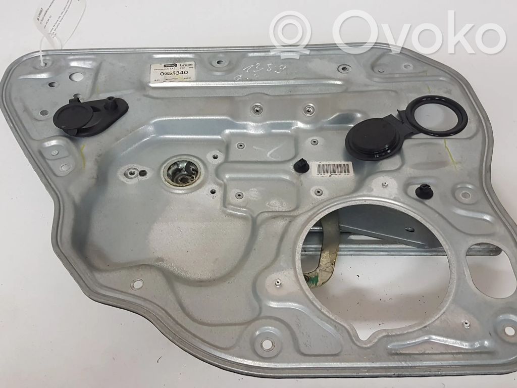 Volvo V50 Meccanismo di sollevamento del finestrino posteriore senza motorino 