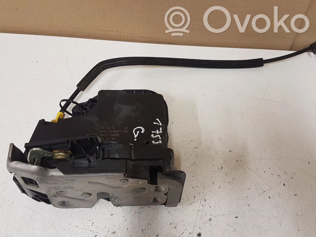 Opel Astra K Rear door lock 