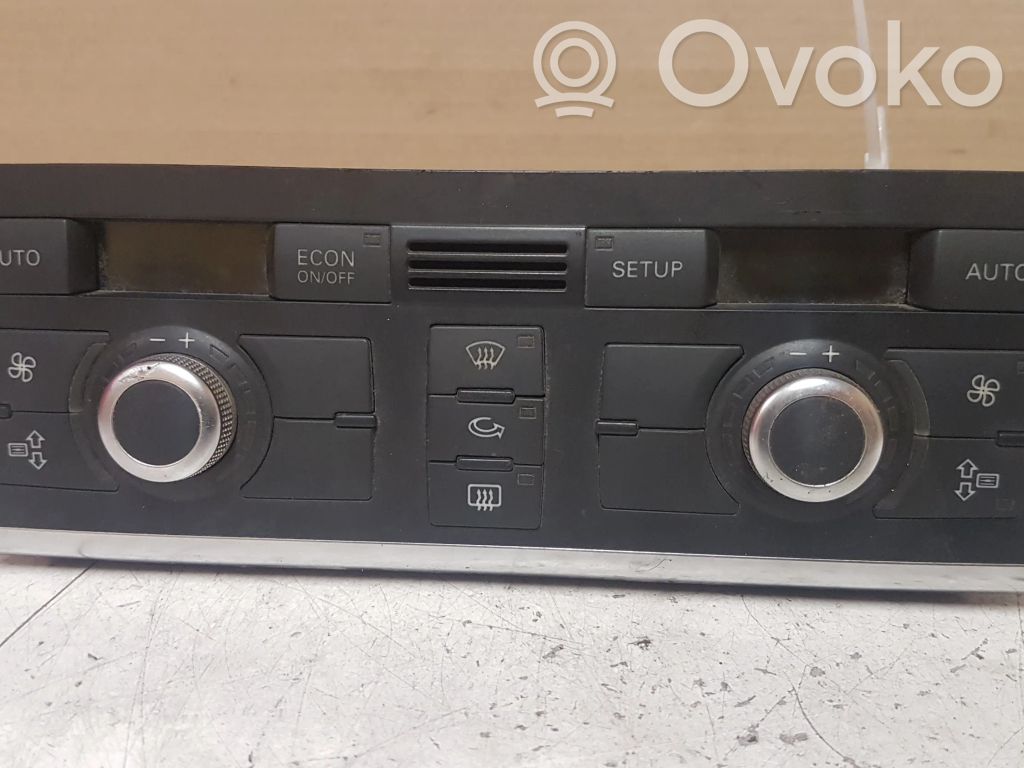 Audi A6 S6 C6 4F Climate control unit 