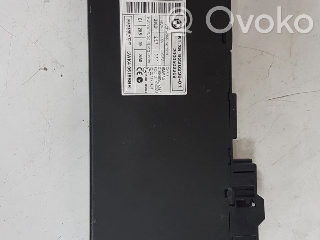 BMW 3 E90 E91 CAS valdymo blokas/ modulis 