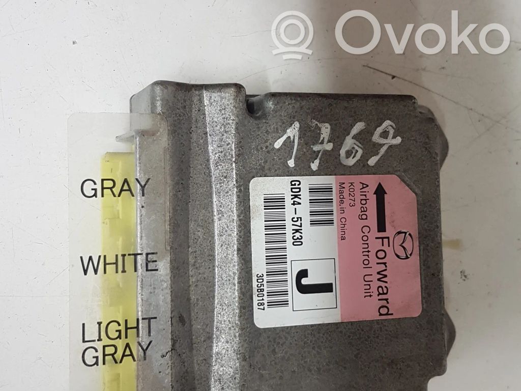 Unidad de control/módulo del Airbag   GDK457K30,3D5B0187,K0273
