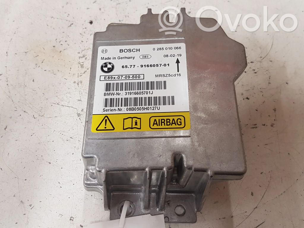 Airbag control unit/module   0285010066,31916605701J,916605701