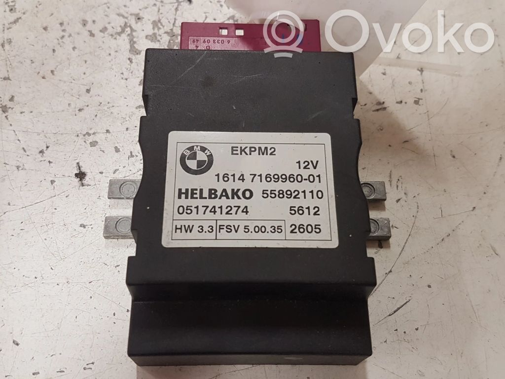 Unité de commande / module de pompe à carburant   716996001,55892110,051741274