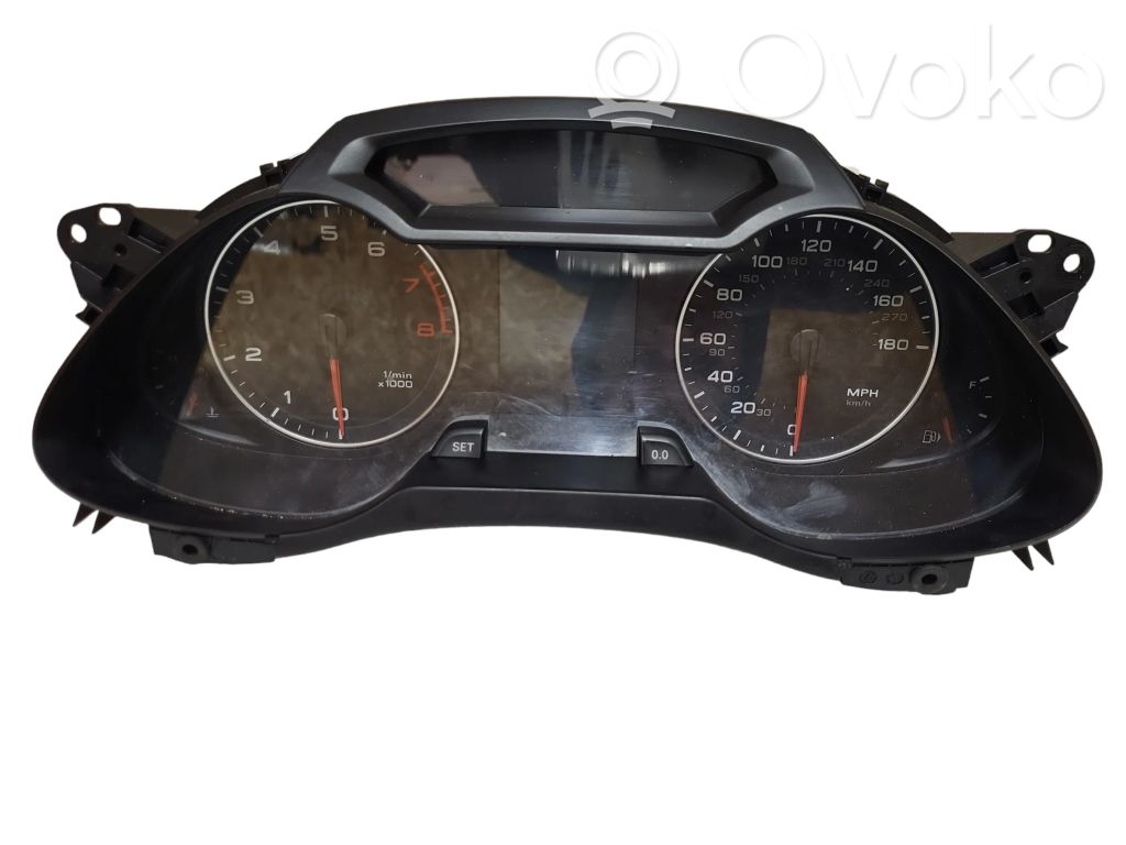 Audi A4 S4 B8 8K Nopeusmittari (mittaristo) 