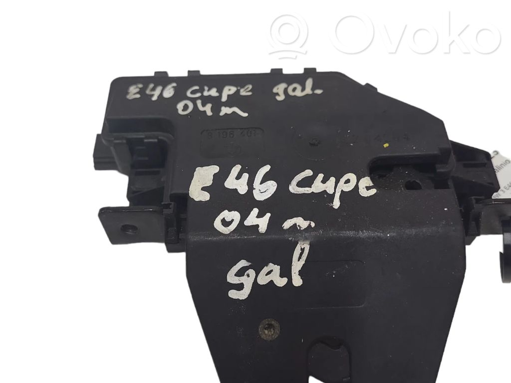 Tailgate/trunk/boot lock/catch/latch   8196401