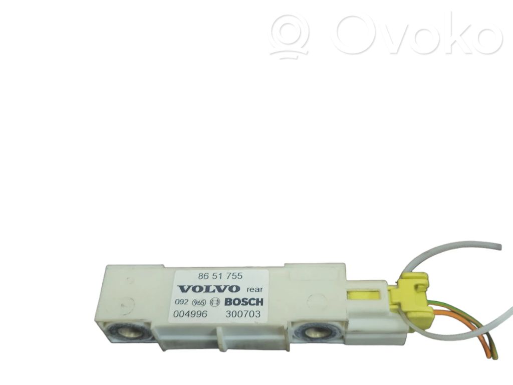 Volvo XC90 Czujnik uderzenia Airbag 