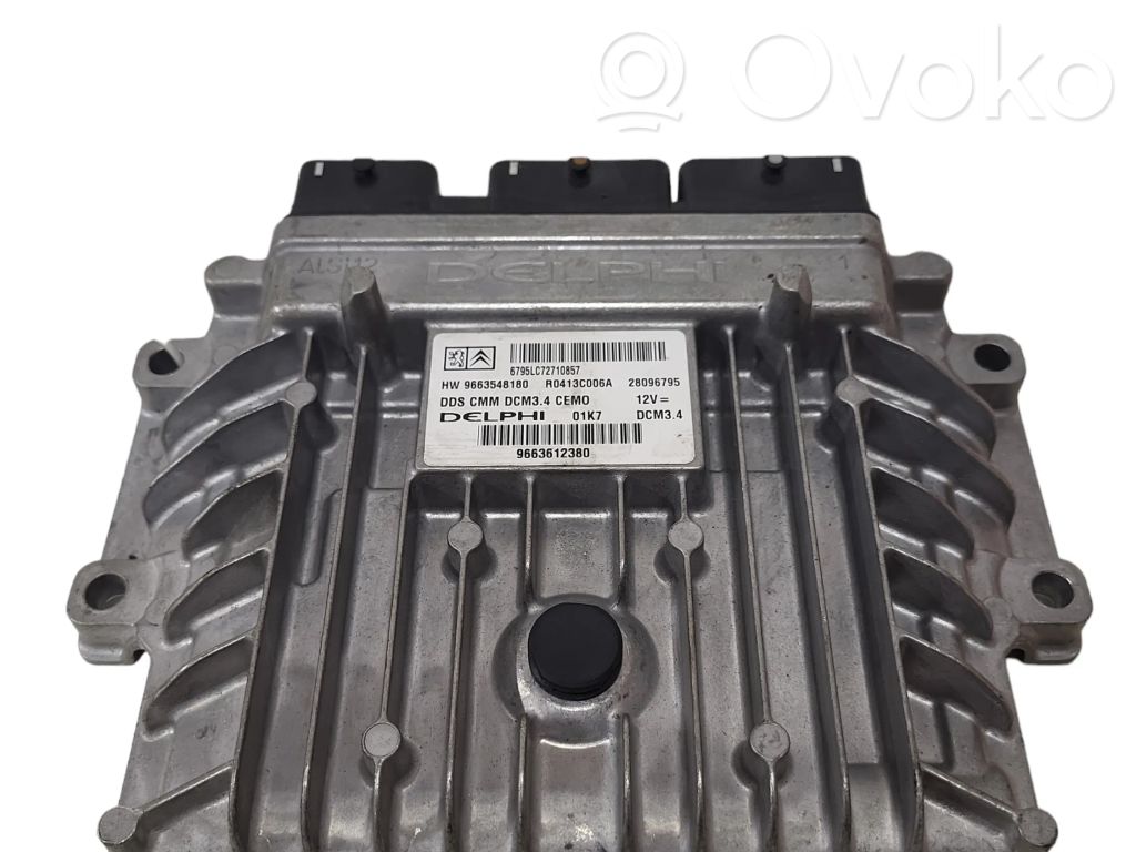 Peugeot 407 Engine control unit/module 