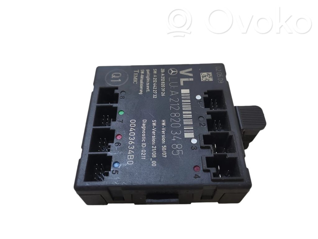 Mercedes-Benz A W176 Centralina/modulo portiere