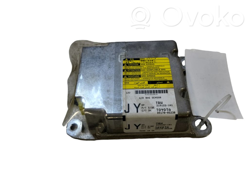 Toyota Avensis T270 Centralina/modulo airbag 