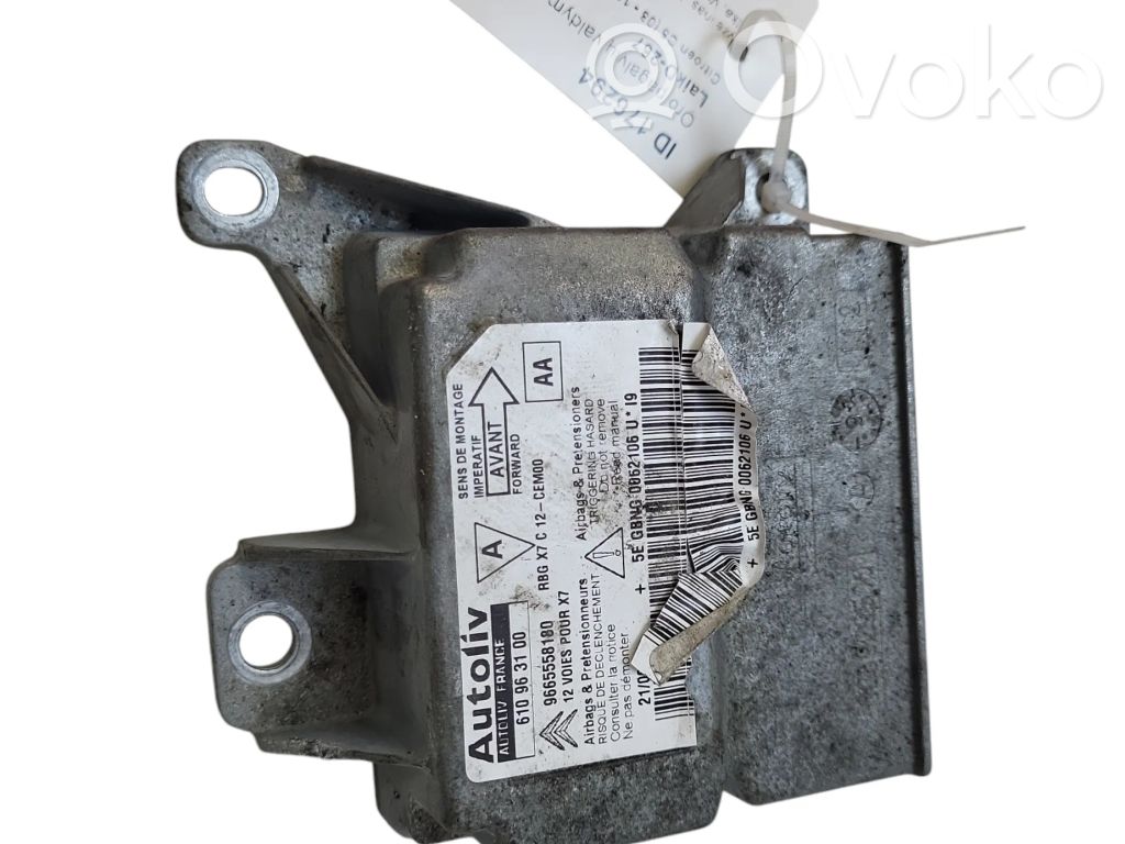 Citroen C5 Unitate/modul de comandă airbaguri