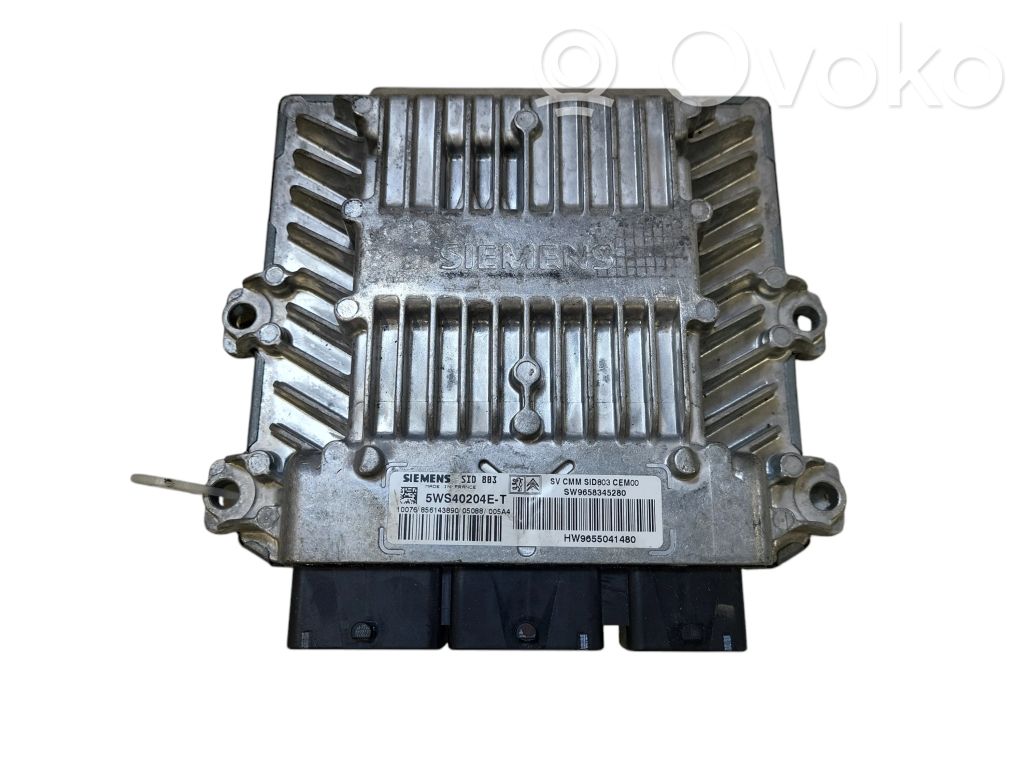 Peugeot 407 Engine control unit/module 