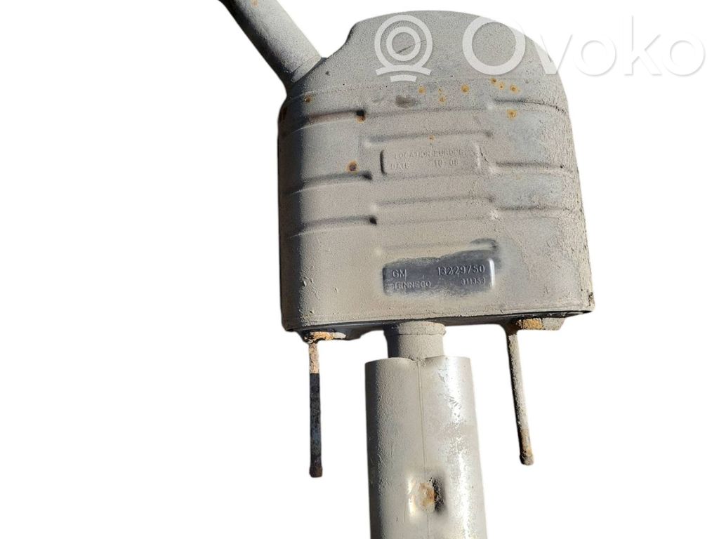 Opel Insignia A Marmitta/silenziatore posteriore tubo di scappamento 