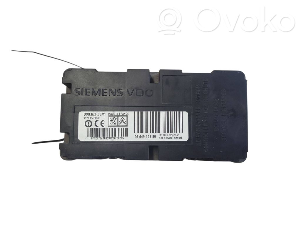Citroen C5 Centralina/modulo motore ECU