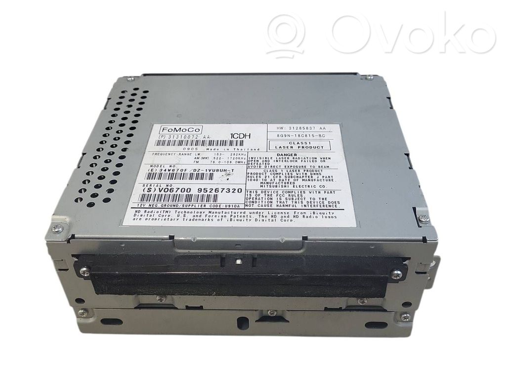 Volvo XC60 Panel / Radioodtwarzacz CD/DVD/GPS 