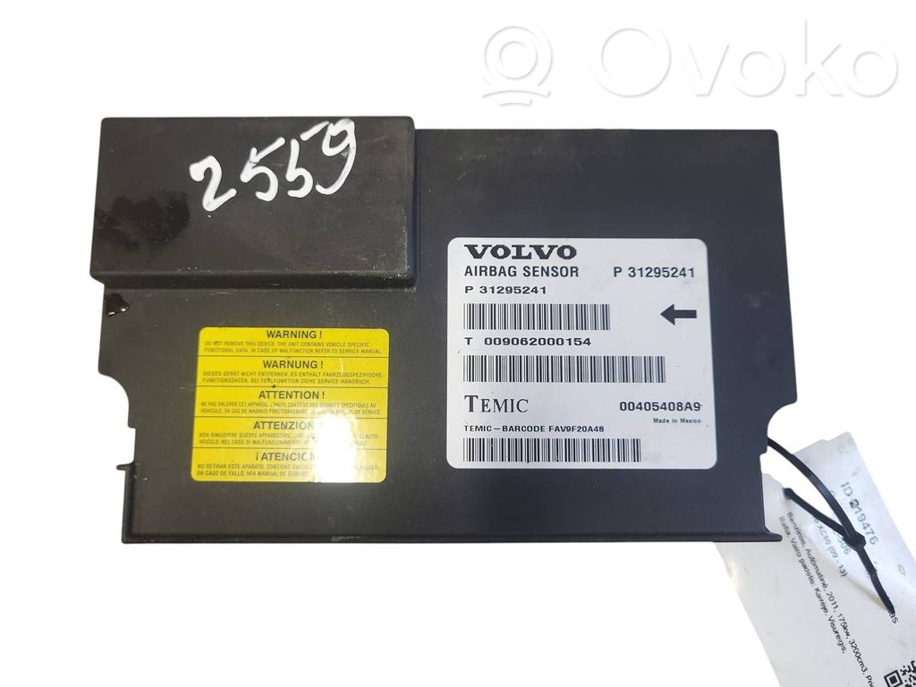 Centralina/modulo airbag   P31295241