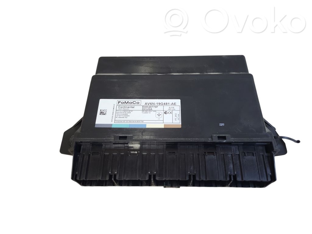 Ford C-MAX II Comfort/convenience module 