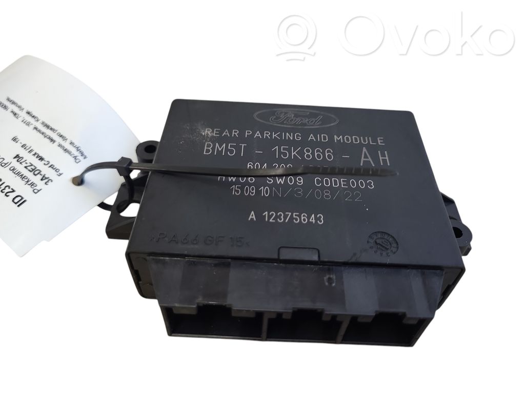 Unidad de control/módulo PDC de aparcamiento   BM5T15K866AH