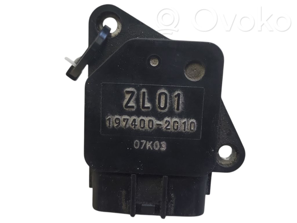 Caudalímetro de flujo del aire   1974002010,07K03