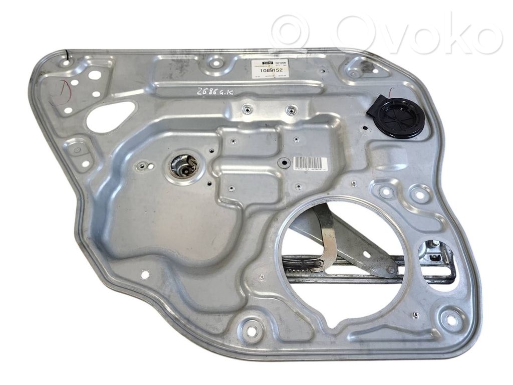 Volvo S40 Mechanizm podnoszenia szyby tylnej bez silnika 