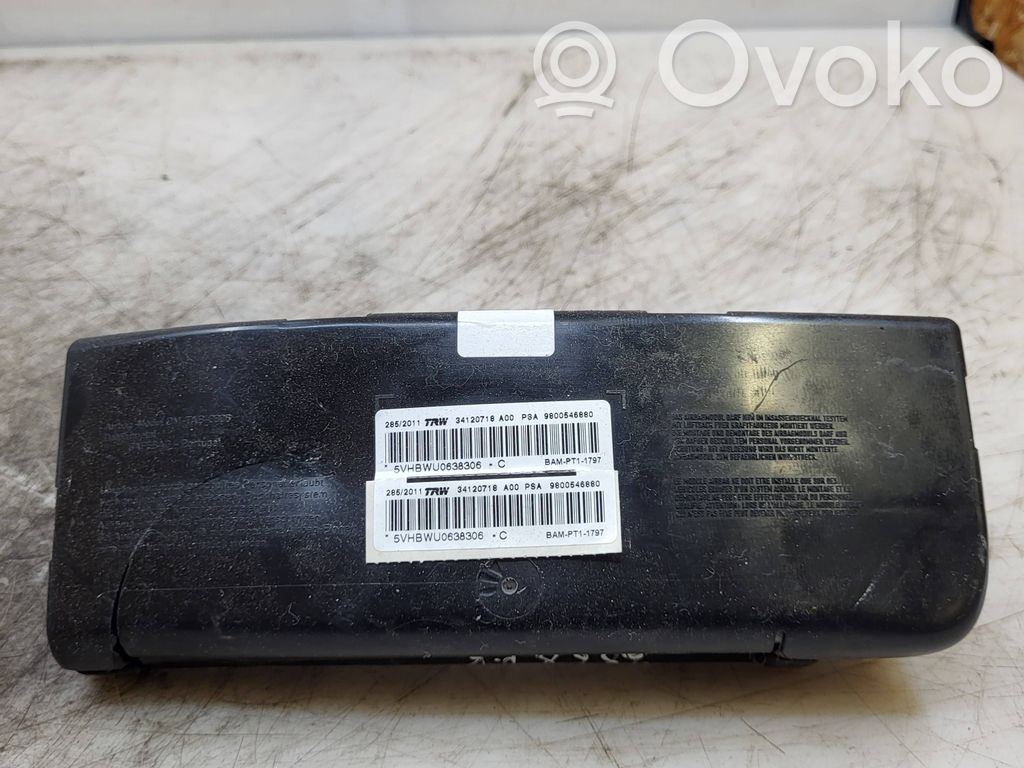Citroen DS3 Airbag sedile 