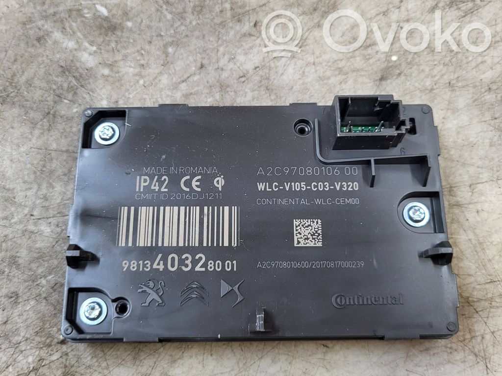 Citroen C3 Aircross Modulo di ricarica wireless 
