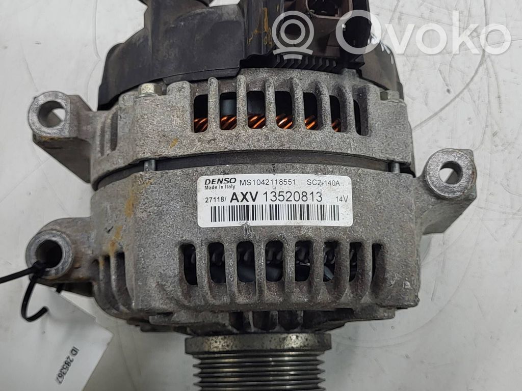 Opel Astra K Alternador