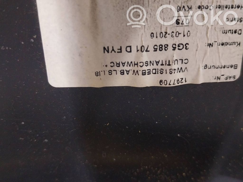 Volkswagen PASSAT B8 Poduszka powietrzna Airbag boczna 