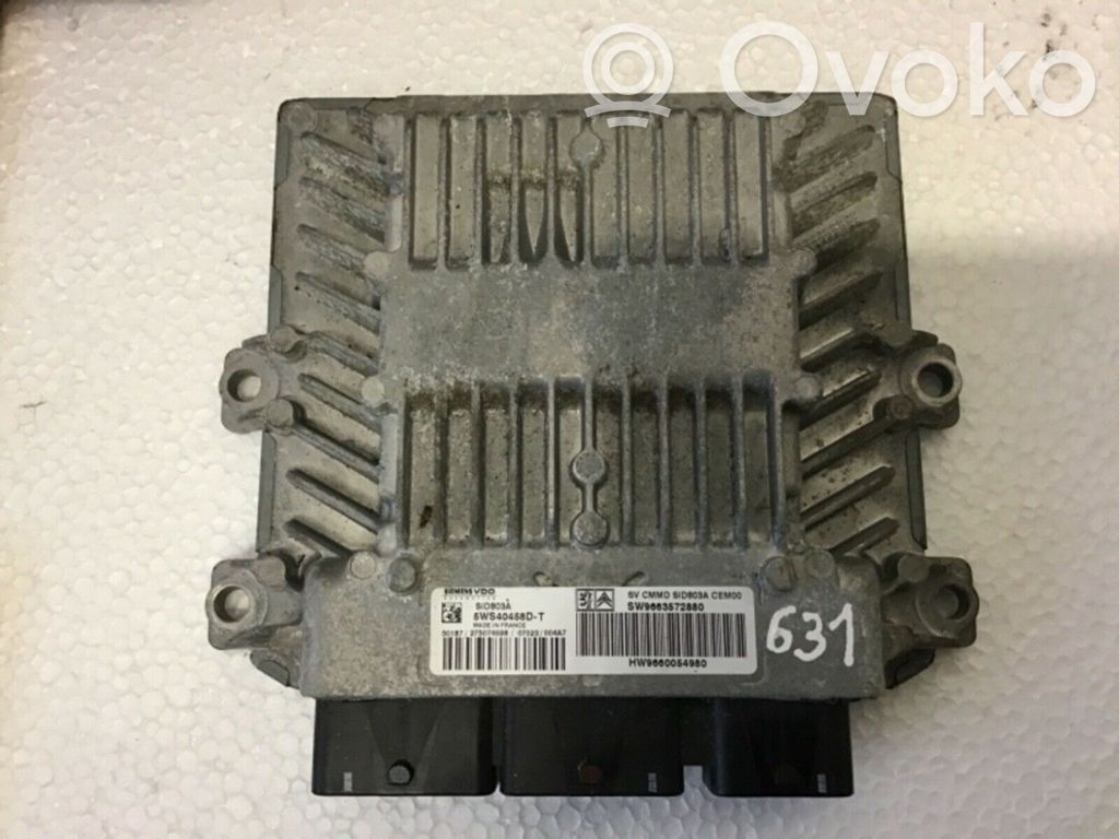 Citroen C4 I Picasso Engine control unit/module 