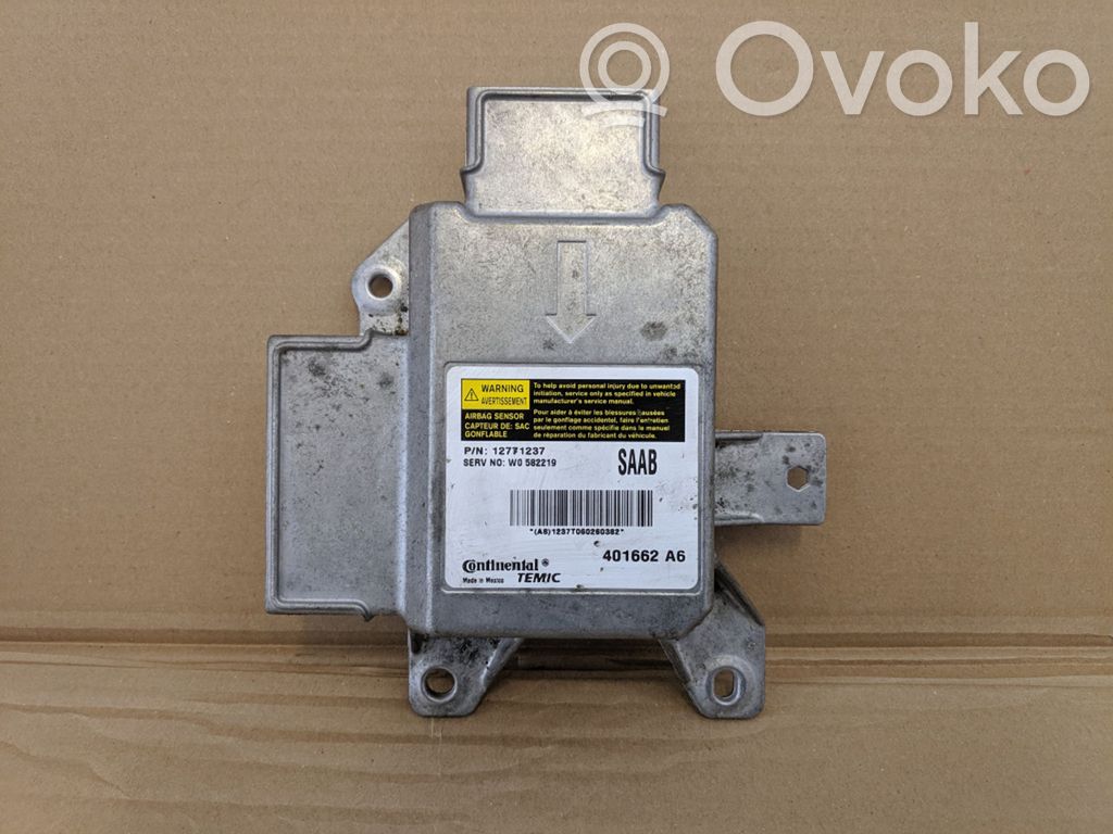 Saab 9-3 Ver2 Unidad de control/módulo del Airbag 