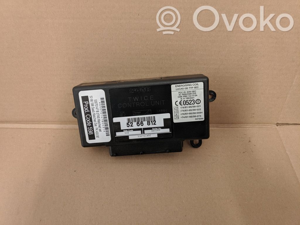 Saab 9-5 Comfort/convenience module 