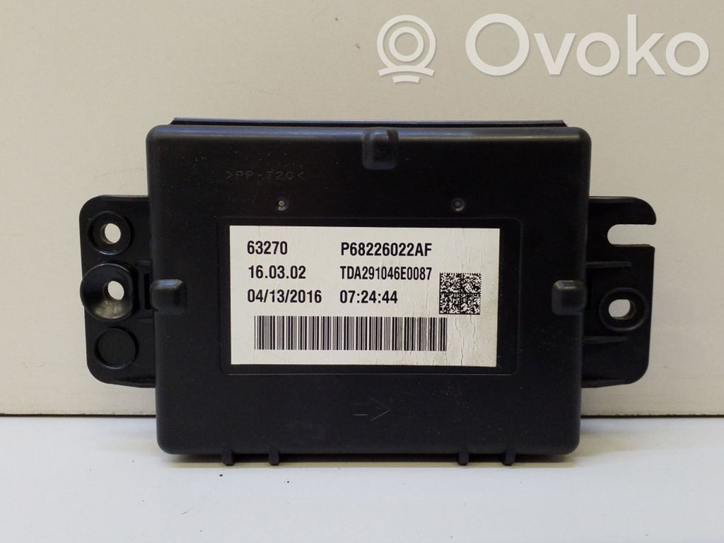 Air conditioning/heating control unit   68226022AF,TDA291046E0087,63270