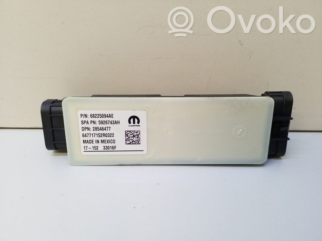 Chrysler Pacifica Unidad de control/módulo de la puerta corredera 