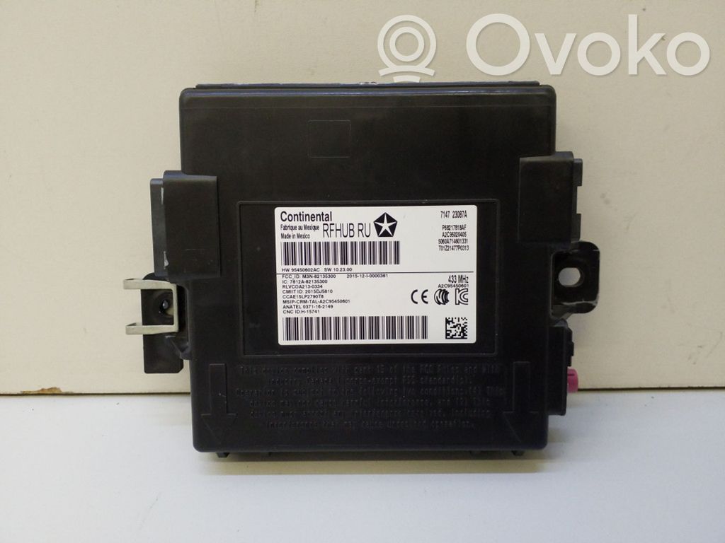 Chrysler Pacifica Other control units/modules 