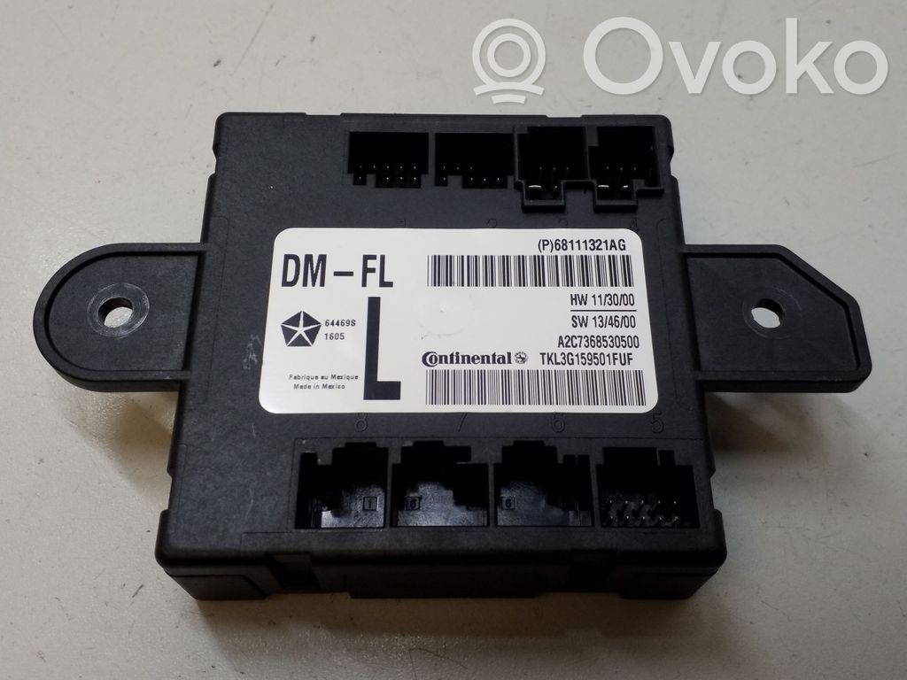 Chrysler 200 Unité de commande module de porte 