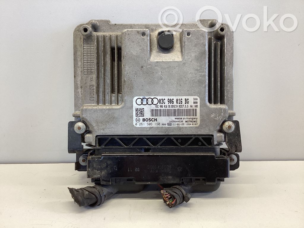 Engine control unit/module   03G906016BG,03C906016BG,0261S06190