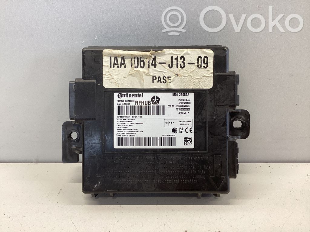 Moduł / Sterownik systemu uruchamiania bezkluczykowego   P68240156AC,530623087A