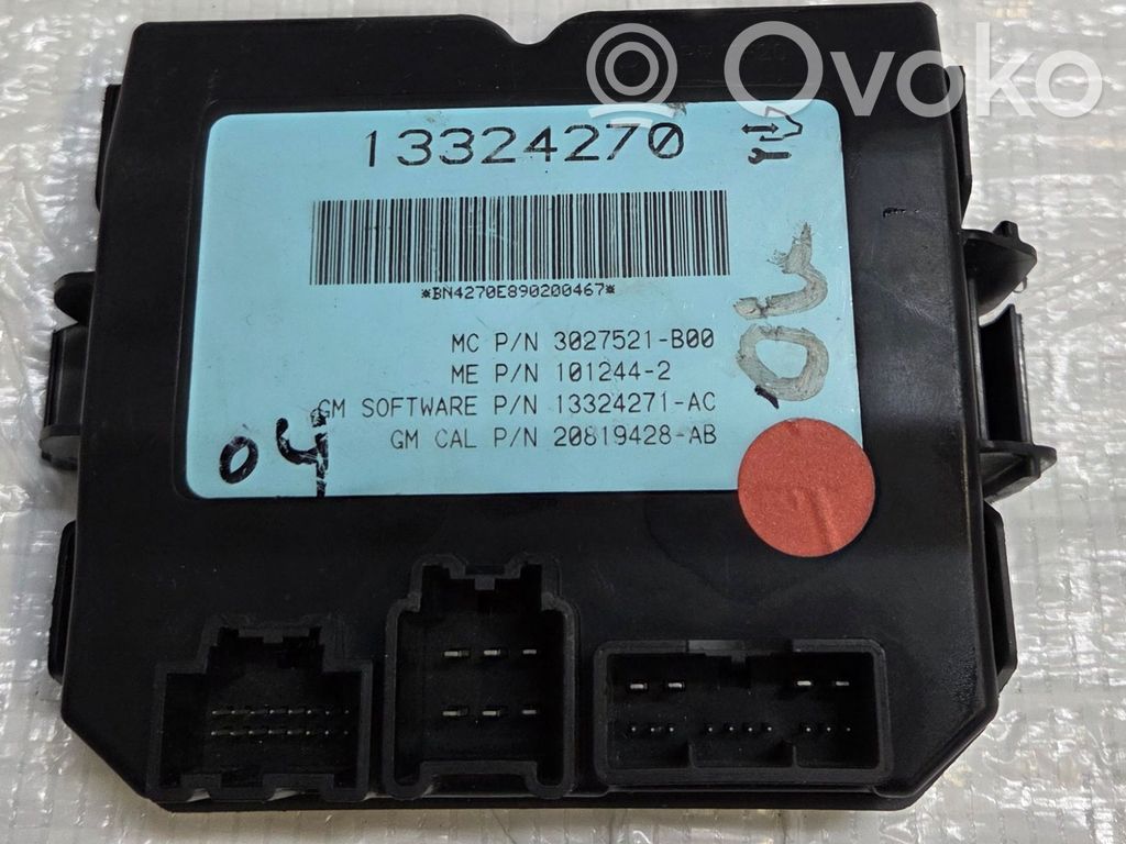 Opel Insignia A Other control units/modules 