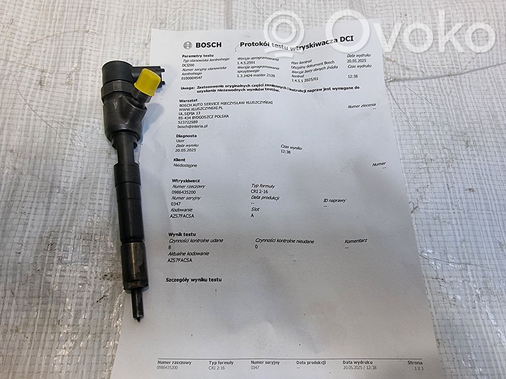 Inyector de combustible   95517501