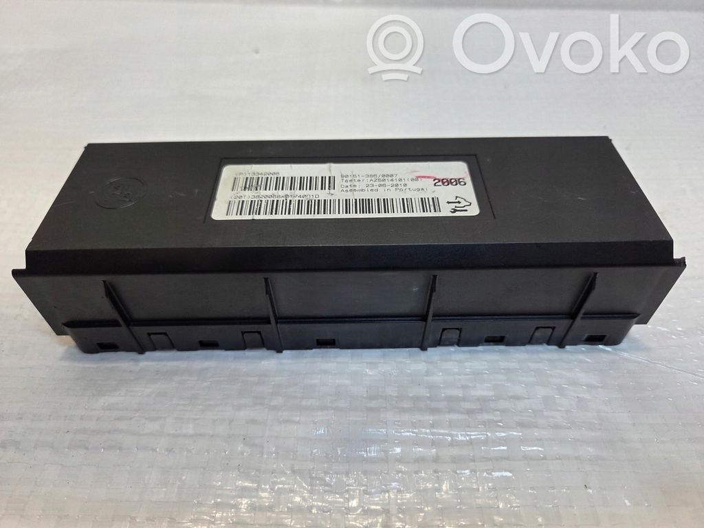 Opel Meriva B Air conditioning/heating control unit 