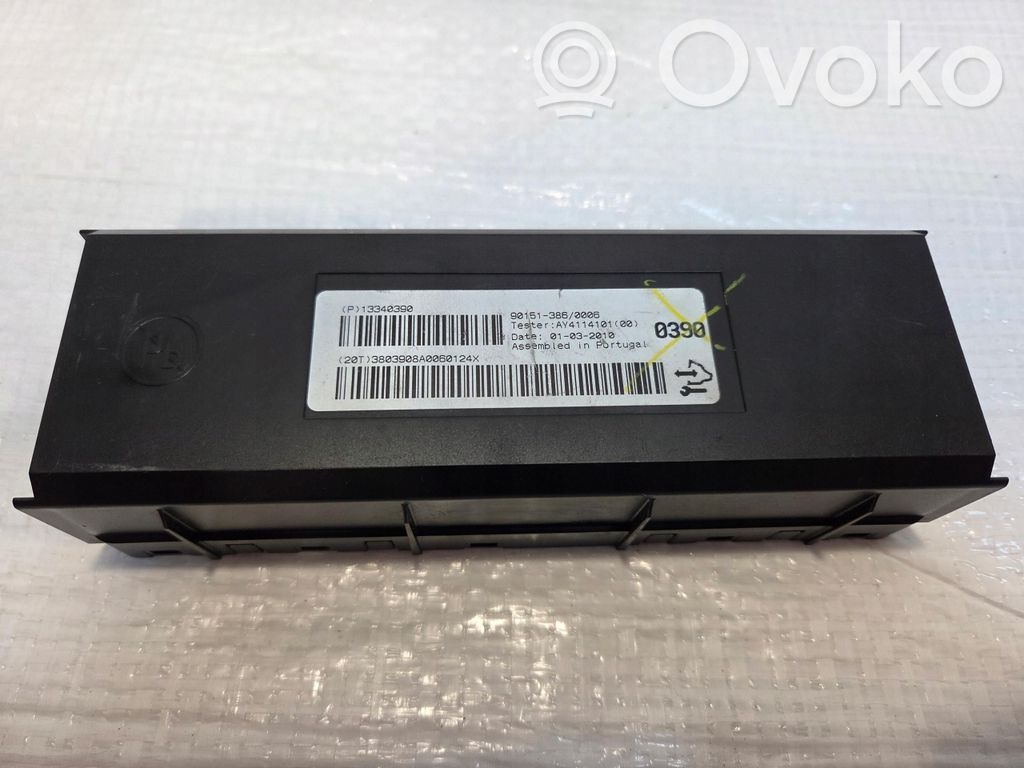 Opel Astra J Air conditioning/heating control unit 