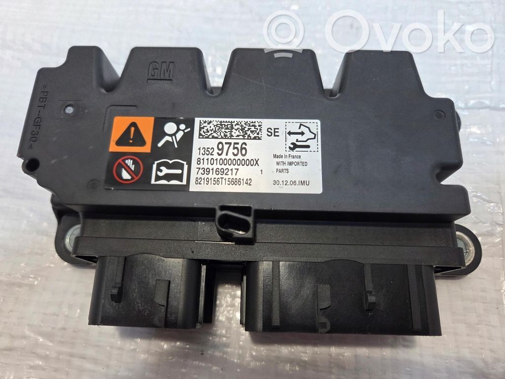 Opel Astra K Unitate/modul de comandă airbaguri 