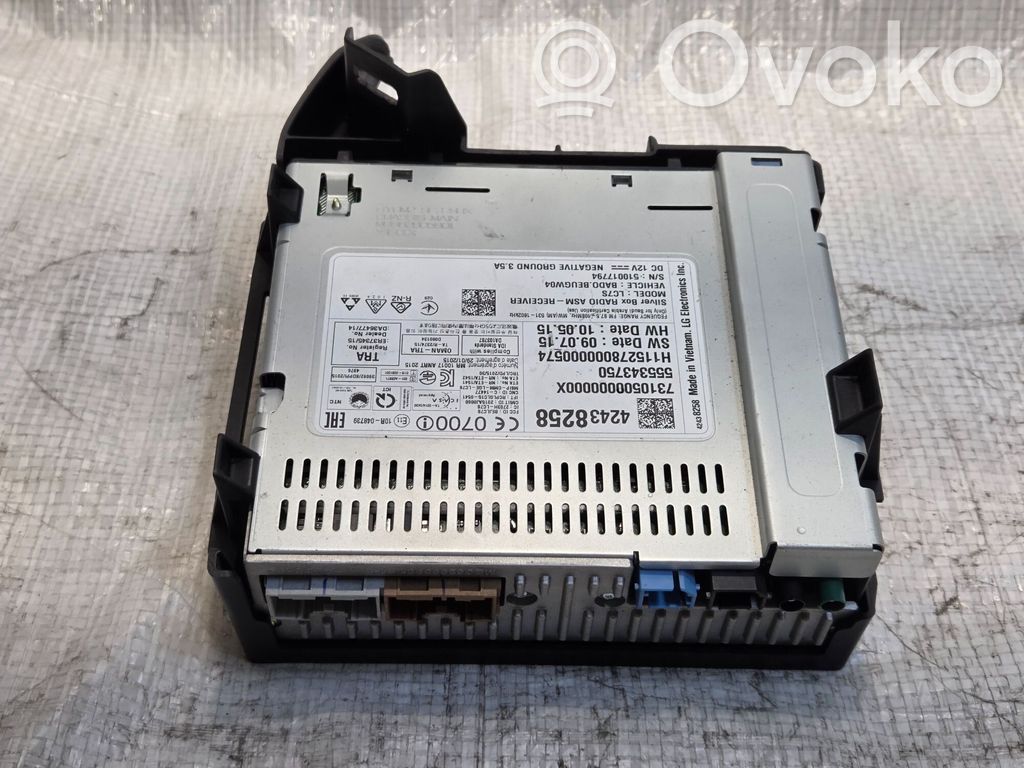 Opel Astra K Unidad de control/módulo del navegador GPS 