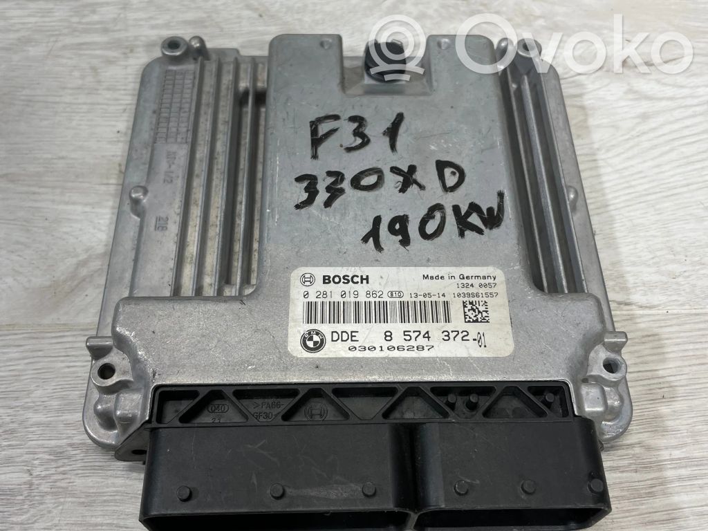 BMW 3 F30 F35 F31 Sterownik / Moduł ECU 