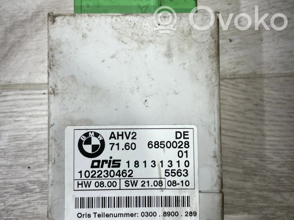 BMW X5 E70 Piekabes āķa vadības bloks 